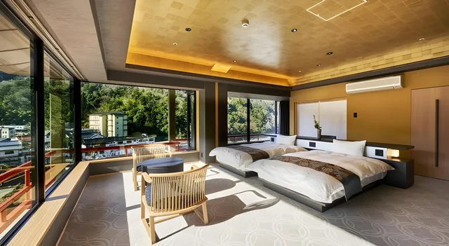 Luxury, Suite, Outdoor Spring Bath، Mansuiro 1/1