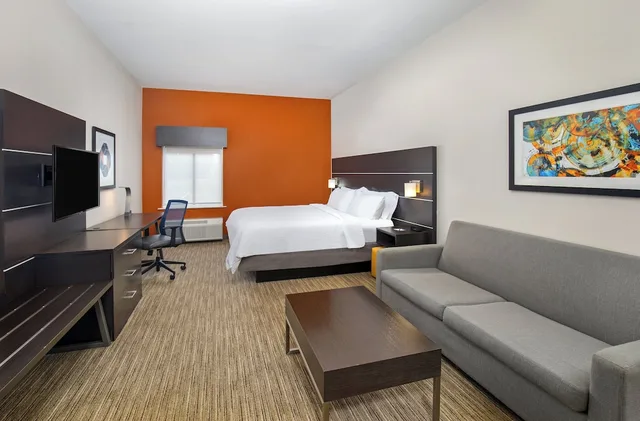 Suite, King Bed, Extra Floor Space, Sofa، Holiday Inn Express And Suites Locust Grove 5/7