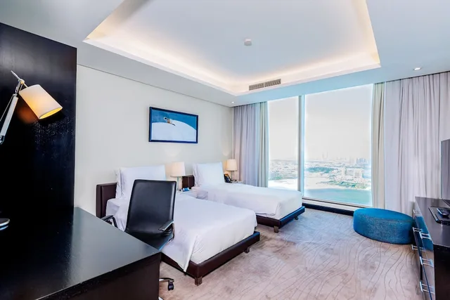 جناح بريميير بسريرين كينج بغرفتي نوم، Kempinski Residences and Suites Doha 5/9