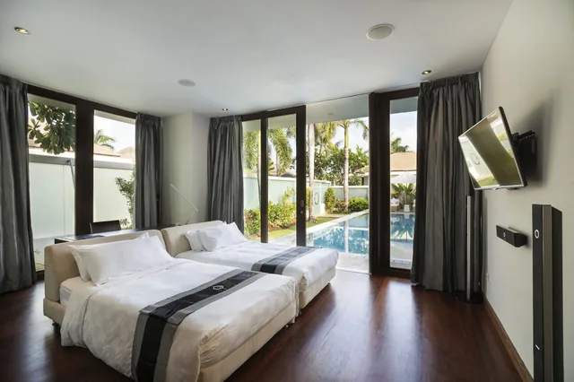 فيلا بسريرين كوين وسريرين منفصلين بـ3 غرف نوم بمسبح خاص، C151 Smart Villas Seminyak 5/10