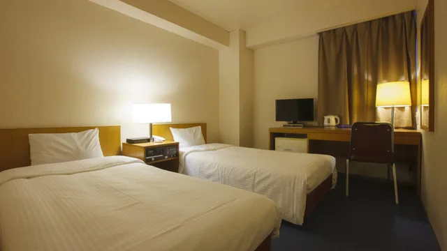 غرفة قياسية بسريرين منفصلين للمدخنين، Sankei City Hotel Hachiouji 1/1