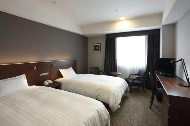 غرفة بسريرين منفصلين للمدخنين، JR-East Hotel Mets Komagome 1/2