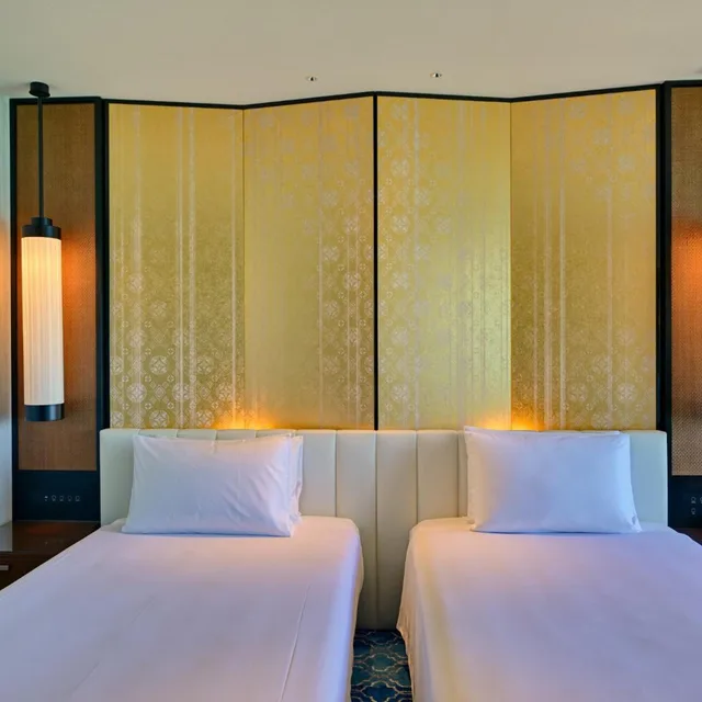 غرفة متصلة بريميير بسريرين منفصلين، Ryukyu Hotel and Resort Nashiro Beach 5/8