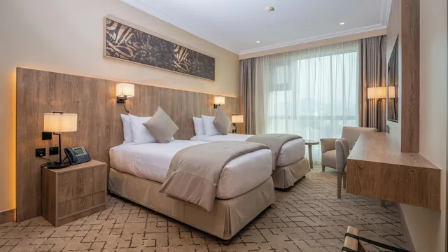 Classic, Twin Beds, Partial Haram View، موڤنبيك برج هاجر مكة(Movenpick Hotel & Residence Hajar Tower Makkah) 8/10