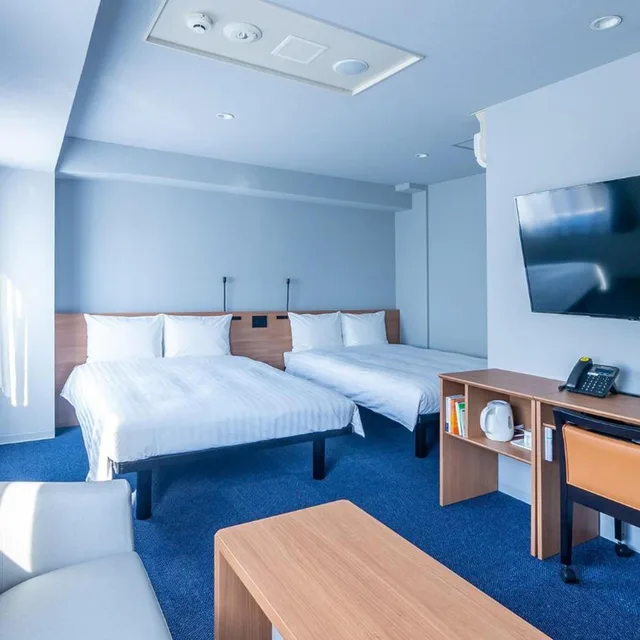 غرفة عائلية بسريرين منفصلين، Toyoko Inn Nagasaki Ekimae 9/10
