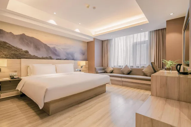 غرفة سوبيريور بسرير مزدوج، Atour Hotel (Xi'an Shiyou University) 2/3