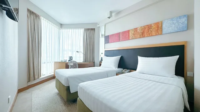 Cosmo, Twin Beds، Stanford Hotel 10/10