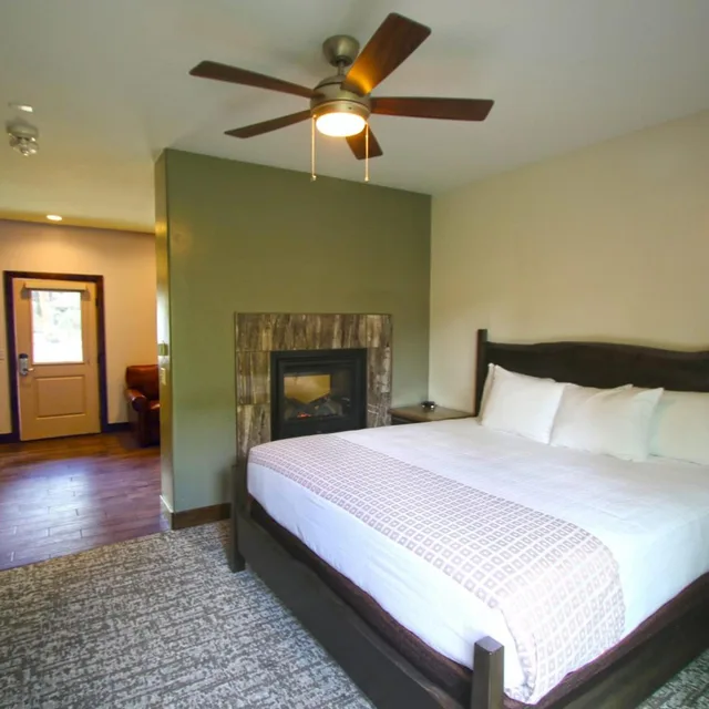 غرفة ديلوكس بسرير كينج، Mount Princeton Hot Springs Resort 1/2