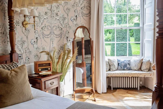 غرفة ديلوكس بسرير مزدوج، Burleigh Court Cotswolds 10/10