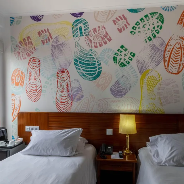 غرفة بسريرين منفصلين، Hotel AS Sao Joao da Madeira 9/10