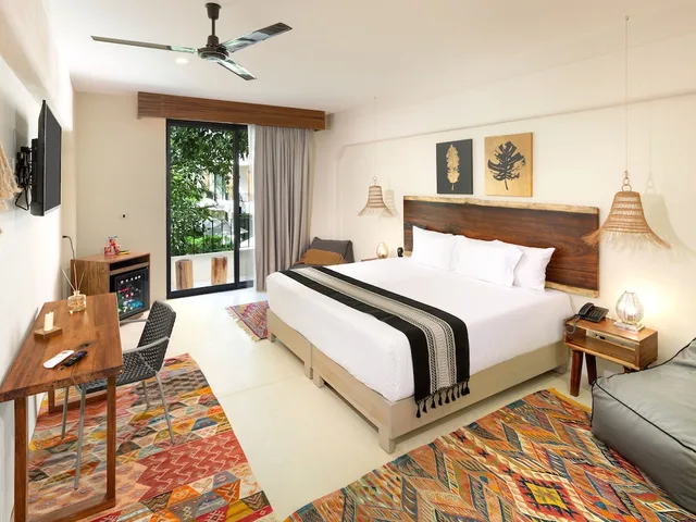 غرفة ديلوكس بسرير كينج، Sunday Hotel Naala Tulum 1/3