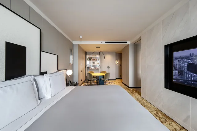 جناح استوديو بسرير كينج، Grand Hyatt Barcelona 2/6