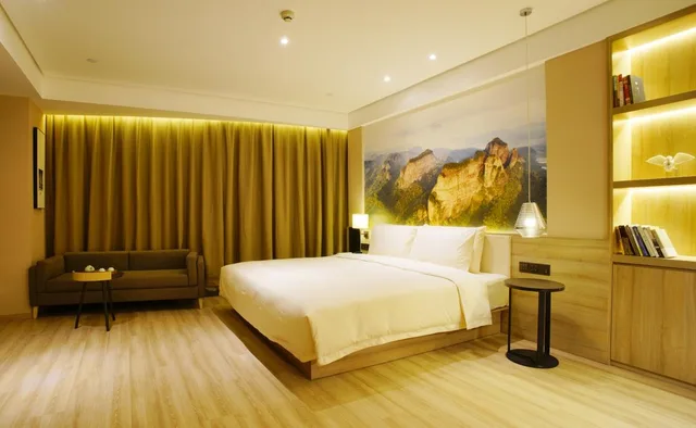 غرفة ديلوكس بسريرين كوين، Atour Hotel (Guangzhou Yueqiao) 1/2