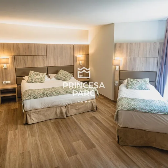 غرفة ثلاثية بسرير فردي، Hotel Princesa Parc 2/6