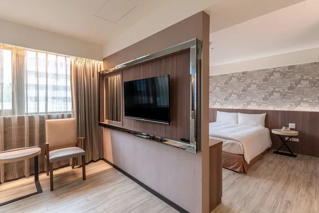 جناح ديلوكس بسرير كوين، Guide Hotel Taipei Fuxing N. 9/10