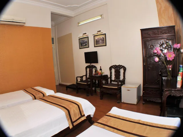 غرفة عائلية بحوض استحمام، Hanoi City Hostel 2/2