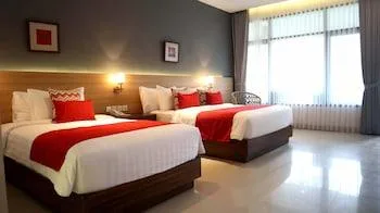 غرفة عائلية بسريرين مزدوجين، The Cakra Hotel 1/1