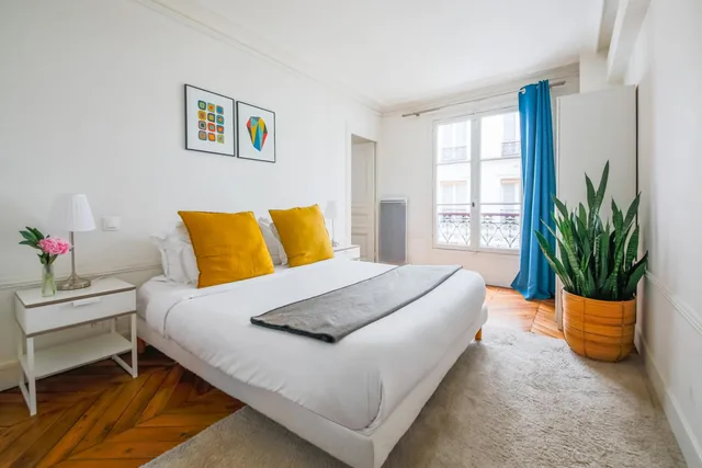شقة بسرير كوين بغرفة نوم واحدة مع أريكة، Residence Bergere - Appartements 1/1