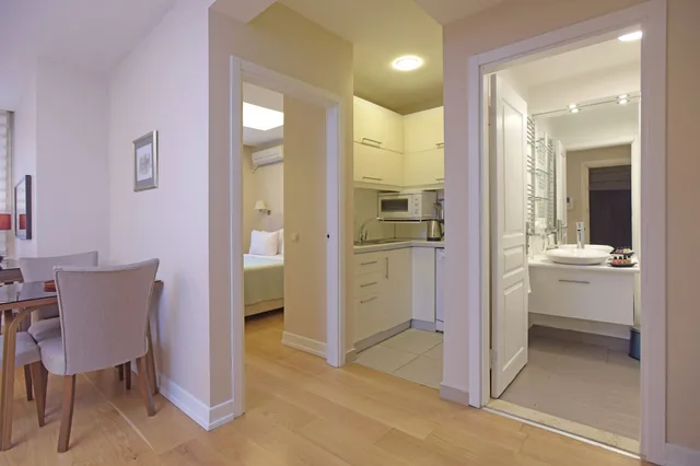 جناح كومفورت بسرير مزدوج بغرفة نوم واحدة، Cheya Residence Tesvikiye 4/5