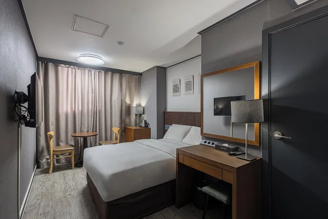 غرفة بسرير مزدوج، Insadong Crown Hotel 10/10