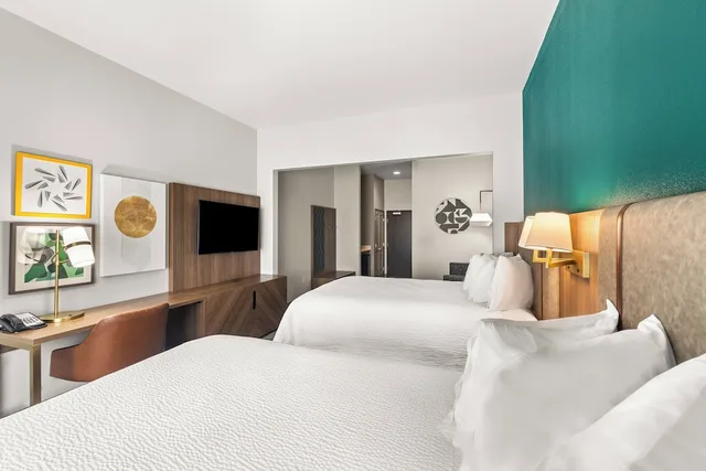 جناح بسريرين كوين بمنطقة جلوس، Holiday Inn Austin North - Round Rock 5/8