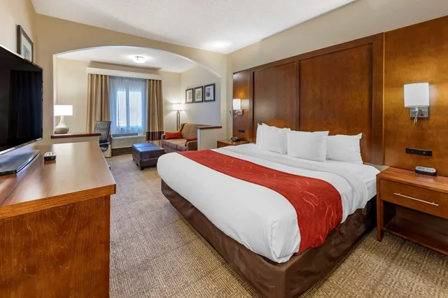 Studio, Suite, King Bed, Sofa, Comfort Suites Near Six Flags Magic Mountain 4/10