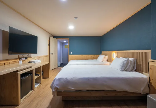 غرفة بسريرين منفصلين، New Jeju Hotel 7/9
