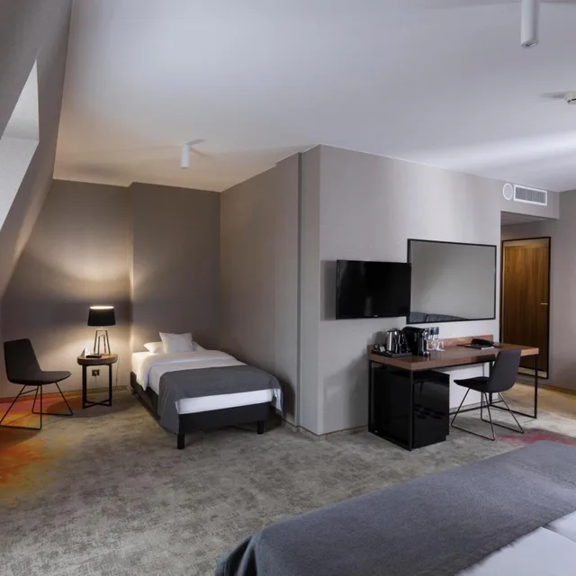 غرفة ديلوكس عائلية، Hotel Sadova 3/8