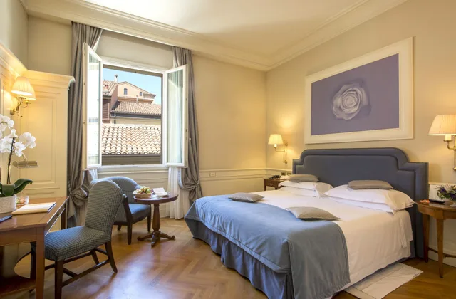 غرفة ديلوكس بسريرين منفصلين، Hotel Corona d Oro 1890 2/8