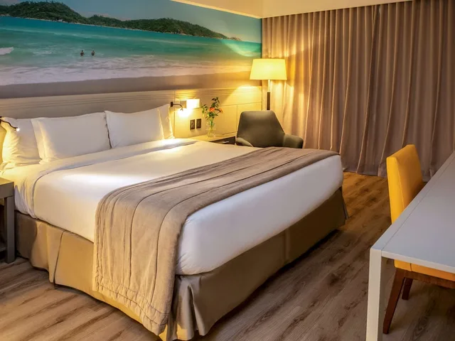 غرفة قياسية بسرير كينج، Novotel Florianopolis 7/10