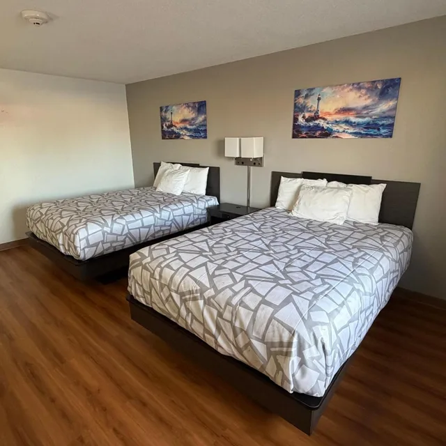 غرفة ديلوكس بسريرين كوين، Motel6 Fond Du Lac, WI 4/6
