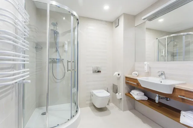 غرفة سوبيريور بسرير مزدوج أو سريرين منفصلين، Hotel Wolin 8/10