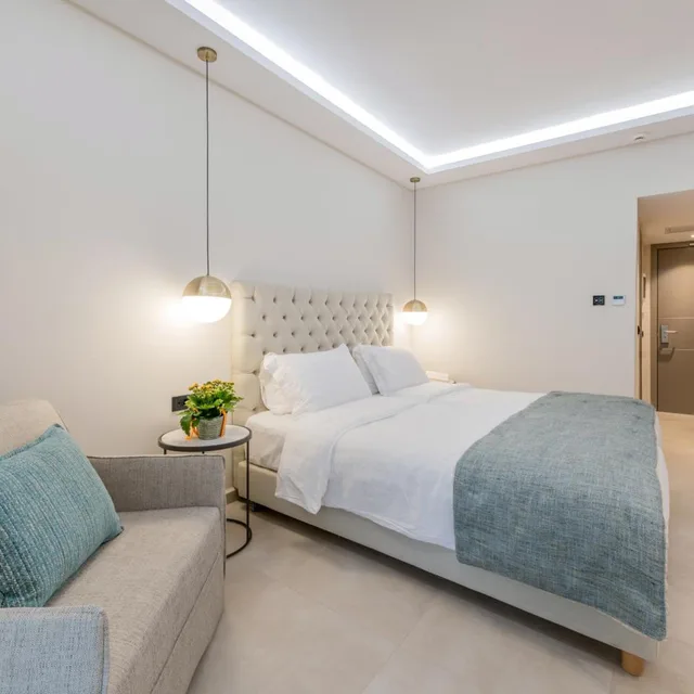 غرفة ثلاثية بإطلالة على الجبل، Katerina Palace Hotel 3/10