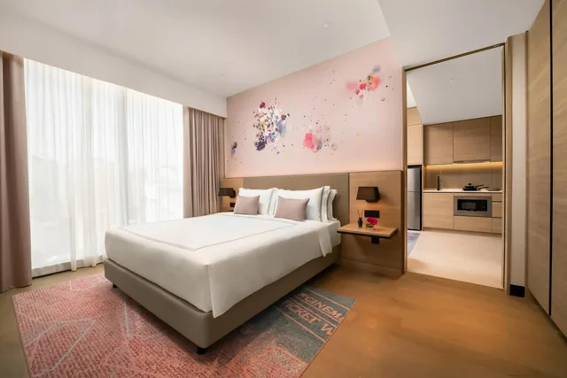 غرفة تنفيذية بسرير مزدوج بغرفة نوم واحدة، Capri by Fraser, Bukit Bintang 1/3