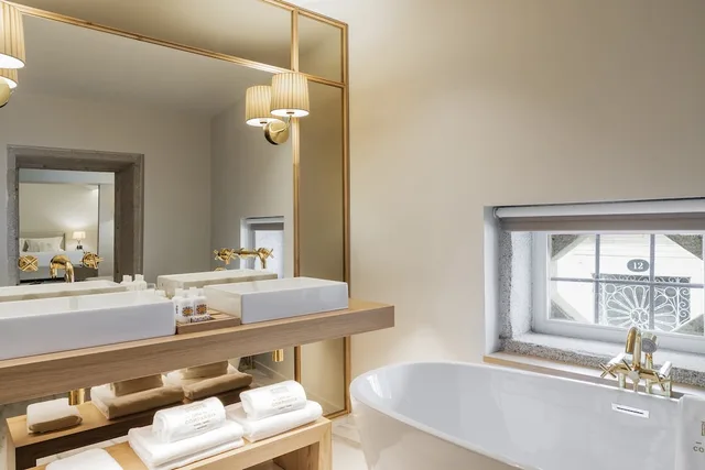 جناح بسرير كينج بغرفة نوم واحدة مع أريكة، Casa Da Companhia Hotel 2/2