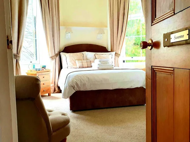 غرفة بسرير مزدوج بإطلالة على الحديقة، Lubnaig Guest House 2/6