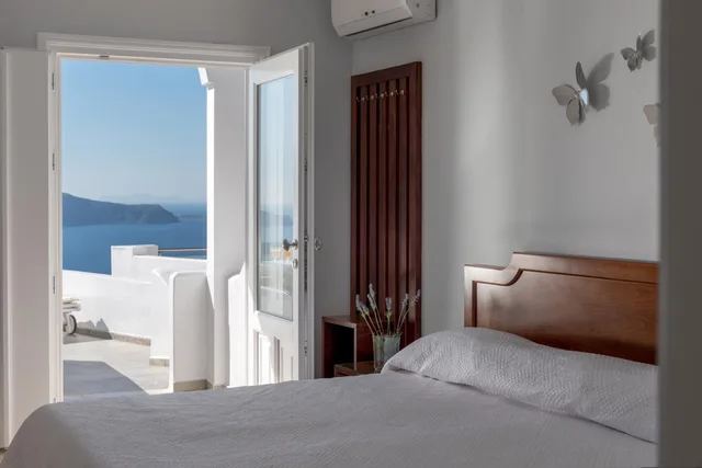 غرفة بسرير مزدوج أو سريرين منفصلين، Villa Renos 2/10