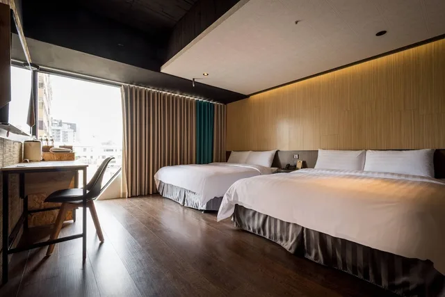 غرفة عائلية رباعية بسريرين مزدوجين بحوض استحمام، Calligraphy Greenway Hotel 3/6