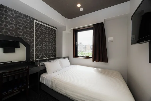 غرفة بسرير مزدوج، Hotel Hulaton Fukuoka Hakata 1/5
