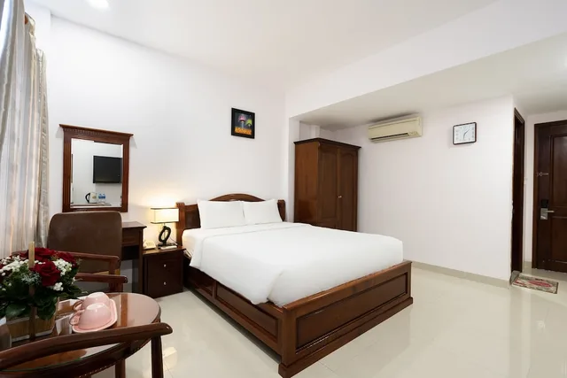 غرفة ديلوكس بسرير كوين، Hoang Hoang Hotel (Bloom 3) 4/7
