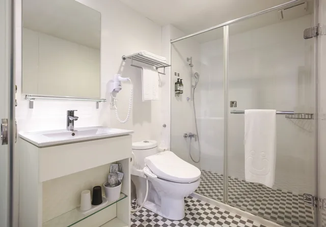 غرفة قياسية ثلاثية بسرير مزدوج وسرير فردي، CityInn Hotel Taipei Station Branch II 5/6