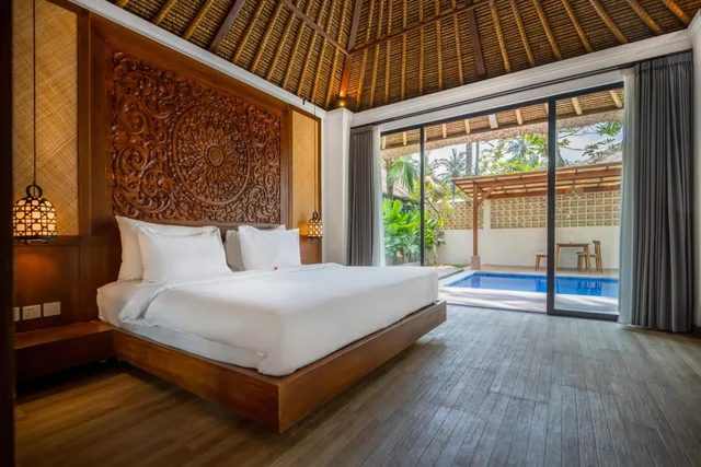 فيلا بغرفتي نوم بمسبح خاص، Nirwana Beach And Resort 7/10