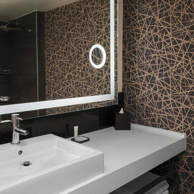 غرفة بسريرين مزدوجين، Marriott Research Triangle Park 14/19