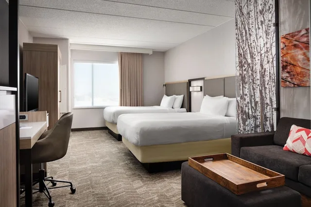 استوديو بسريرين كوين مع أريكة، Springhill Suites Minneapolis St Paul Airport Mall of America 2/5