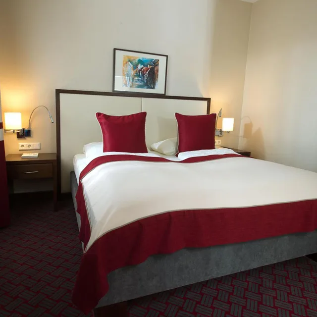 Deluxe, Double Bed, Lake Side, Balcony، Seehotel Rust 1/4