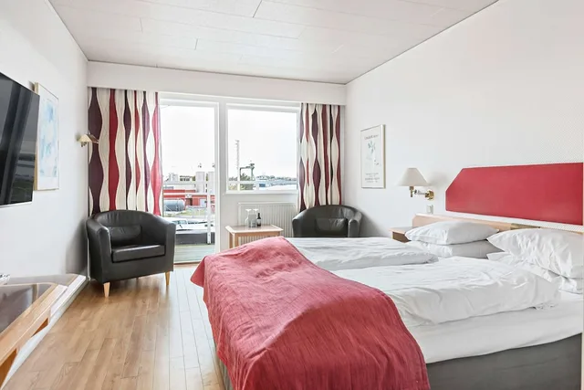 غرفة قياسية بسرير كوين بإطلالة على المرفأ، Best Western Hotel Corallen 1/6