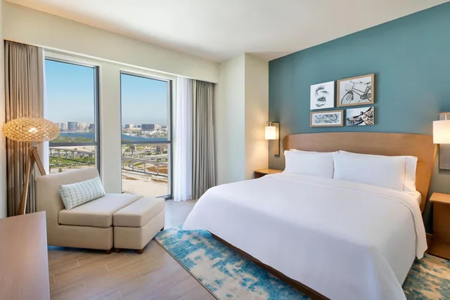 1 Bedroom, Apartment, King Bed, Creek View, Sofa، Element Al Jaddaf, Dubai 1/8