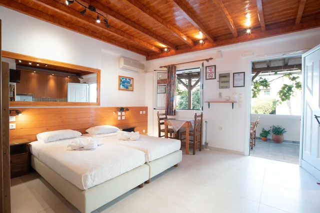 1 Bedroom, Lanai, Luxury, Quadruple, 1 Queen and 1 Bunk Bed، Kontaratos Studios & Apartments 2/10