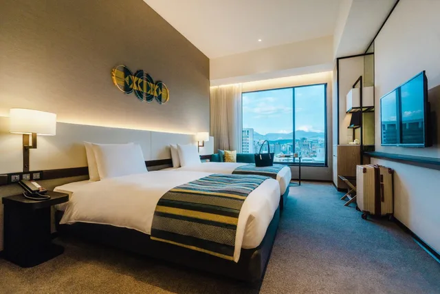 غرفة ديلوكس بسريرين، MGH Mitsui Garden Hotel Taipei Zhongxiao 1/2