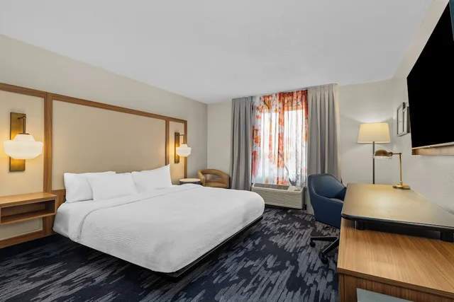 غرفة بسرير كينج لذوي الإعاقة، Fairfield Inn Suites By Marriott Chicago Southeast Hammond 1/3
